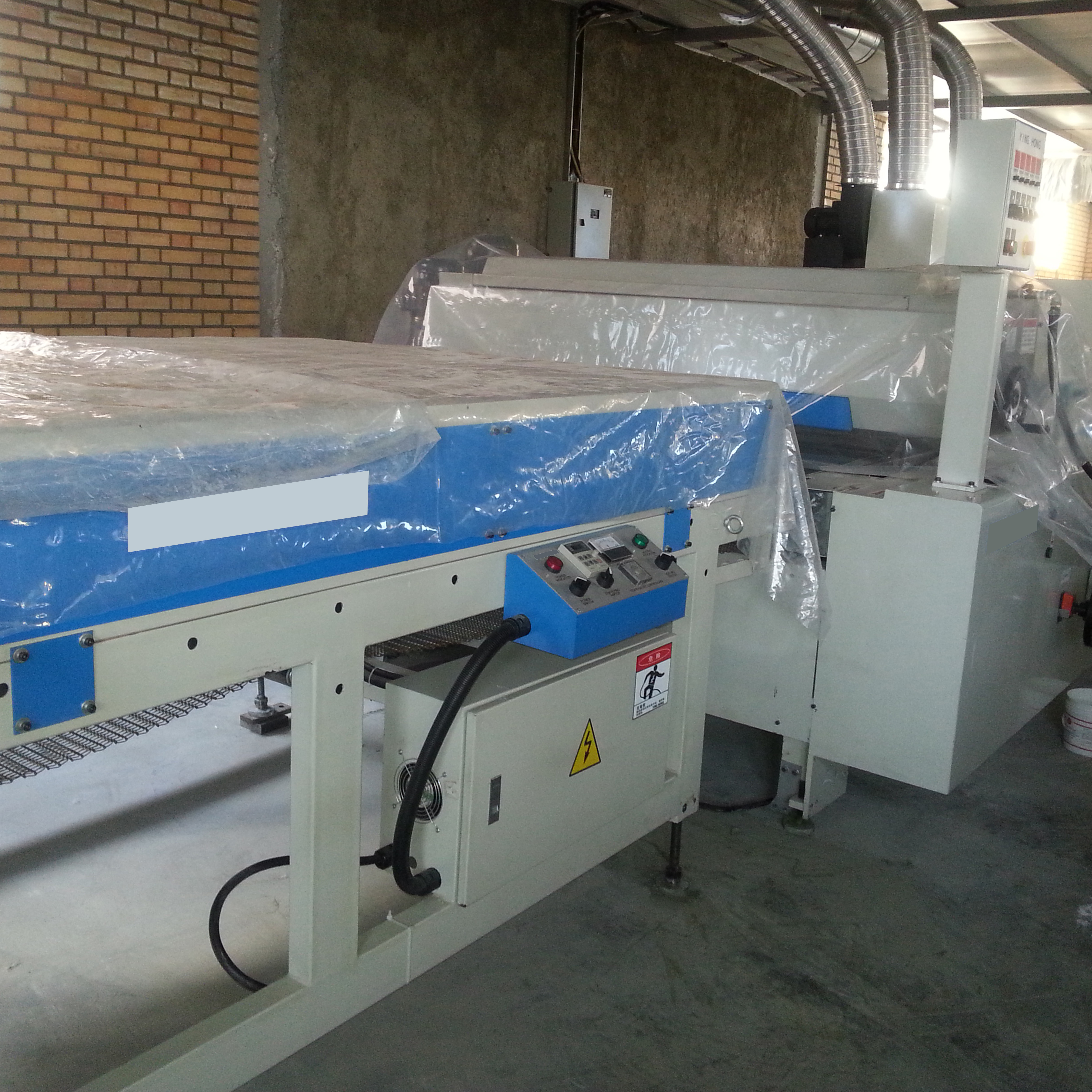 UV Coating Line for PVC Floor Tile Production